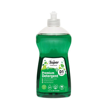 D1 Premium Green Detergent Washing up Liquid (500ml)