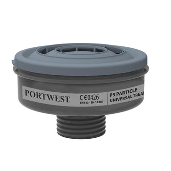 P946 - P3 Particle Filter Universal Thread (Pk6) Black