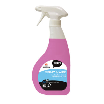T001 Spray & Wipe spray 750ml