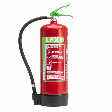 CommanderEDGE 6ltr LFX Lithium-Ion Battery Fire Extinguisher