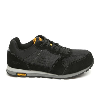 DeWalt Sarasota is a lightweight, flexible, retro styled work trainer. Manufactured with a suede and mesh upper, padded tongue and collar, aluminum toe cap and composite midsole. The Sarasota incorporatates the DeWalt Pro-Lite Technology. It has a lightweight EVA/rubber outsole, providing you all day comfort. 