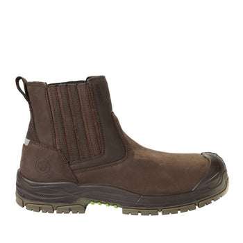 This WABANA DEALER BROWN is made of genuine wabana leather, making it highly durable and comfortable. Its unique natural design is perfect for any outdoor activity. Its anti-slip sole ensures stability and protection. Professional-grade construction offers superior reliability, making this the perfect choice for any adventure.