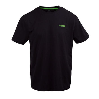 The Delta from Apache is a comfortable, lightweight poly-cotton T-shirt with a classic crew neck ribbed collar. Embroidered Apache branding to the left chest and neck, as well as ATS branding to the right arm. Stay comfortable and stylish with this Delta Apache Black T-Shirt. It's made with breathable and lightweight fabric for a fit that's perfect for any activity. The iconic delta design adds unmistakable flair. Be ready for anything in this timeless classic.