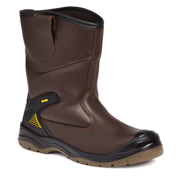 Brown rigger boot AP305