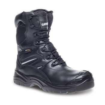 Apache Combat Black Safety Boots