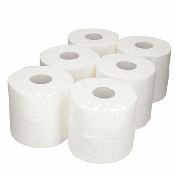 Mini Jumbo white large. Case of 6