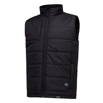 Stay warm on chilly days with our work wear 2.0 Puffa Vest. Windproof, water resistant and is fitted with Eco 3M Thinsulate Insulation to regulate body temperature.. Curved back hem for weather and abrasion protection Front lower and RHS chest zip pocket storage. Outer fabric: 100% polyester 90gsm with PU coating