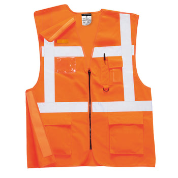 Hi - Vis Anti Tangle Executive Vest
