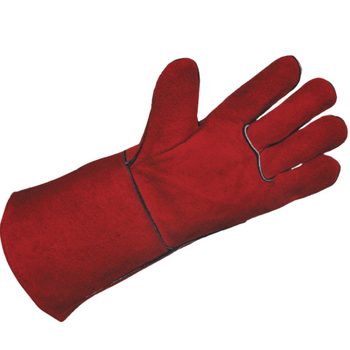 Welding Gauntlet Red