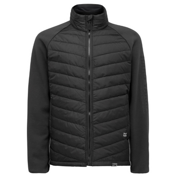 Hard Yakka Black baffle body jacket