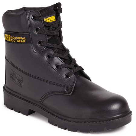 Apache AP300 Black Safety Boots