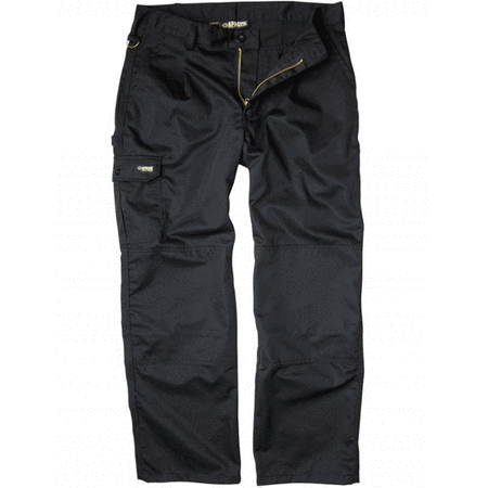 Apache Black Industry Cargo Work Trouser