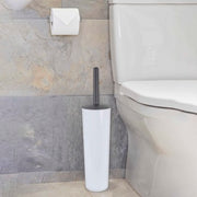 Toilet Brush Set Closed Antibacterial Bristles