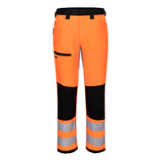 CD857 - WX2 Eco Hi-Vis Class 2 Service Trouser Orange/Black
