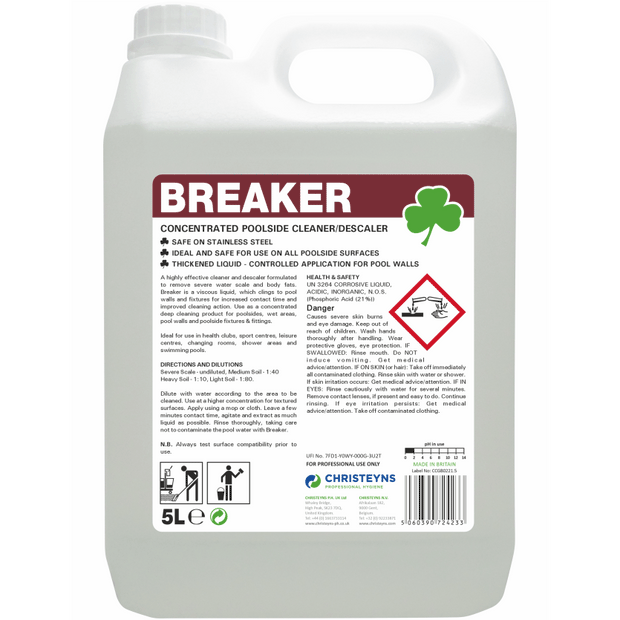 Poolside Cleaner/Descaler