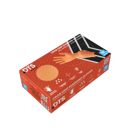 DTS CRAB™ Grip Diamond Nitrile Gloves – Superior Grip & Durability 
