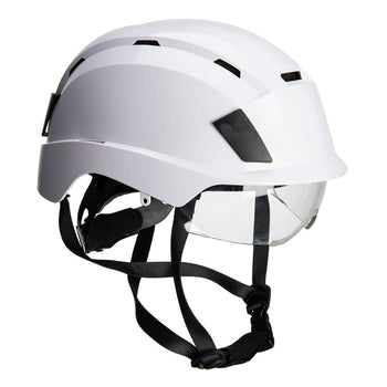 PS80 - Integrated Visor Helmet White