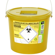 Sharpsguard Yellow 7 Ltr Sharps Bin