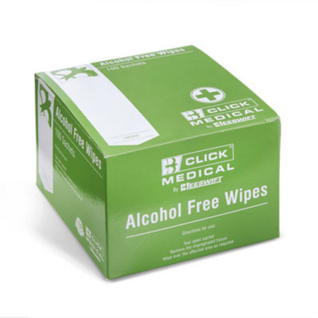 CLICK MEDICAL ALCOHOL FREE WIPES