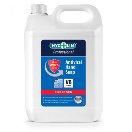 V8 Hycolin Professional Antiviral Hand Soap (5L)