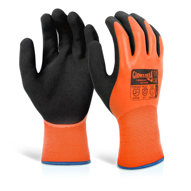 Glovezilla thermal work gloves wet and dry grip