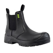 Brooks Recycled leather black dealer boot