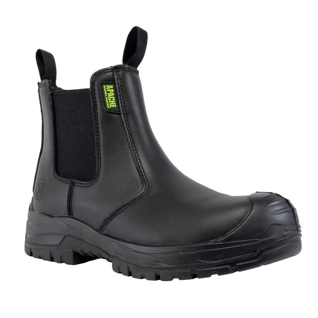 Brooks Recycled leather black dealer boot