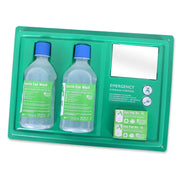 Click Medical HSE compliant eyewash station wall mounted