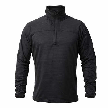Stay warm and comfortable with the ATS Mid-Layer Tech Fleece Black. It's designed with an ultra-soft fleece and advanced technology to keep you warm without adding extra bulk or weight. The breathable, lightweight fabric is perfect for outdoor activities and layers easily, keeping you protected from the elements.