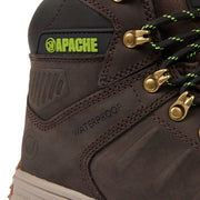 Apache Moose Jaw Brown Leather Waterproof Safety Boot