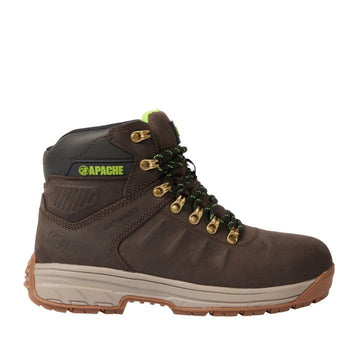 Apache Moose Jaw Brown Leather Waterproof Safety Boot