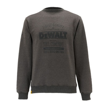 Delaware is a crew neck sweatshirt 330g with DeWalt chest print. Polycotton blend in a classic regular fit. DeWalt branding to chest and back of neck. 
