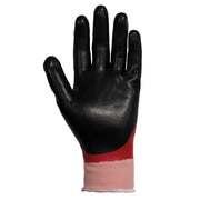 TG1060 Waterproof Nitrile Traffi Gloves Back Image
