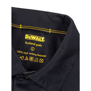 Lightweight polyester polo shirt with Dewalt logo detail. Fast drying and moisture wicking polyester material. (PWS) Reflective strip to sleeves. Button front with collar. A comfortable shirt for those warmer days.