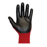 TG1290 X-DURA ULTRA PU Red Traffi Glove Back Image