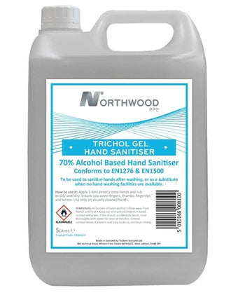 Northwood Alcohol Gel Sanitiser
