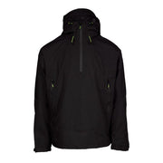 Black White Rock Lightweight 1/4 Zip Rain Jacket