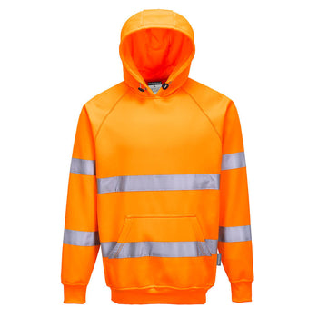 Hi-Vis Hooded Sweatshirt Orange