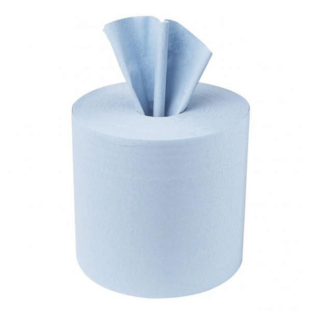 2ply blue wiping roll