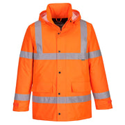 Hi-Vis Breathable Contractor Jacket Orange