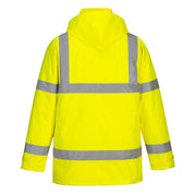 Hi-Vis Breathable Contractor Jacket Yellow