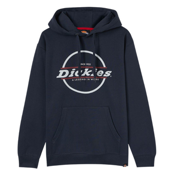 Keep warm and cosy while you work with our Towson Graphic Hood. With a Dickies branded print on the chest, this casual hoodie is perfect for layering up on those chillier days in the workshop. Hood Kangaroo pocket Dickies branded print on chest